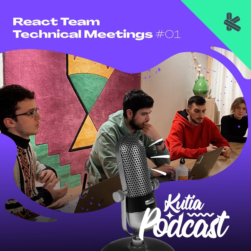 Technical meeting of our React team
